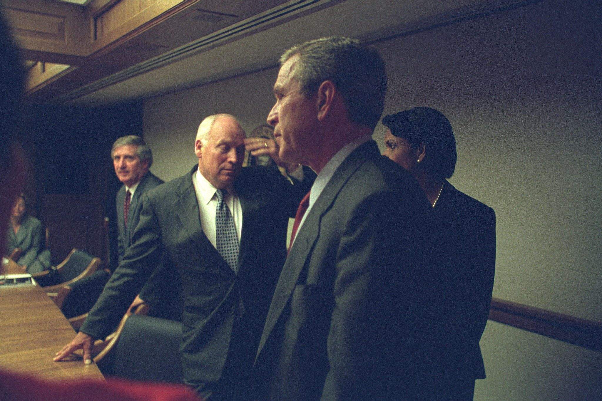 Las fotos nunca vistas de cómo se vivió el 11-S en la Casa Blanca