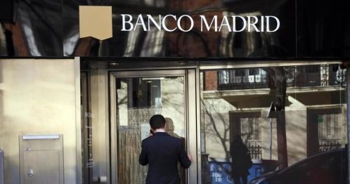 Banco Madrid era solvente hasta el momento de su intervención