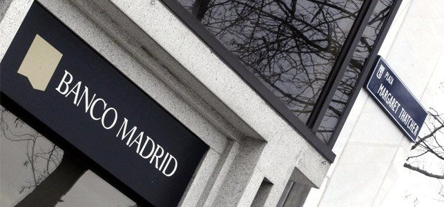 Banco Madrid alertó de 28 operaciones sospechosas de blanqueo de capitales