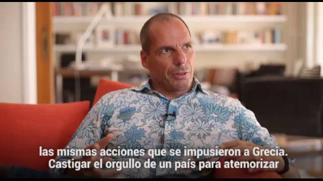 Vídeo: Varoufakis: “España aún corre el peligro de acabar como Grecia”