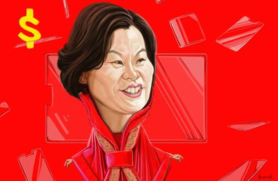 La reina de las pantallas de cristal