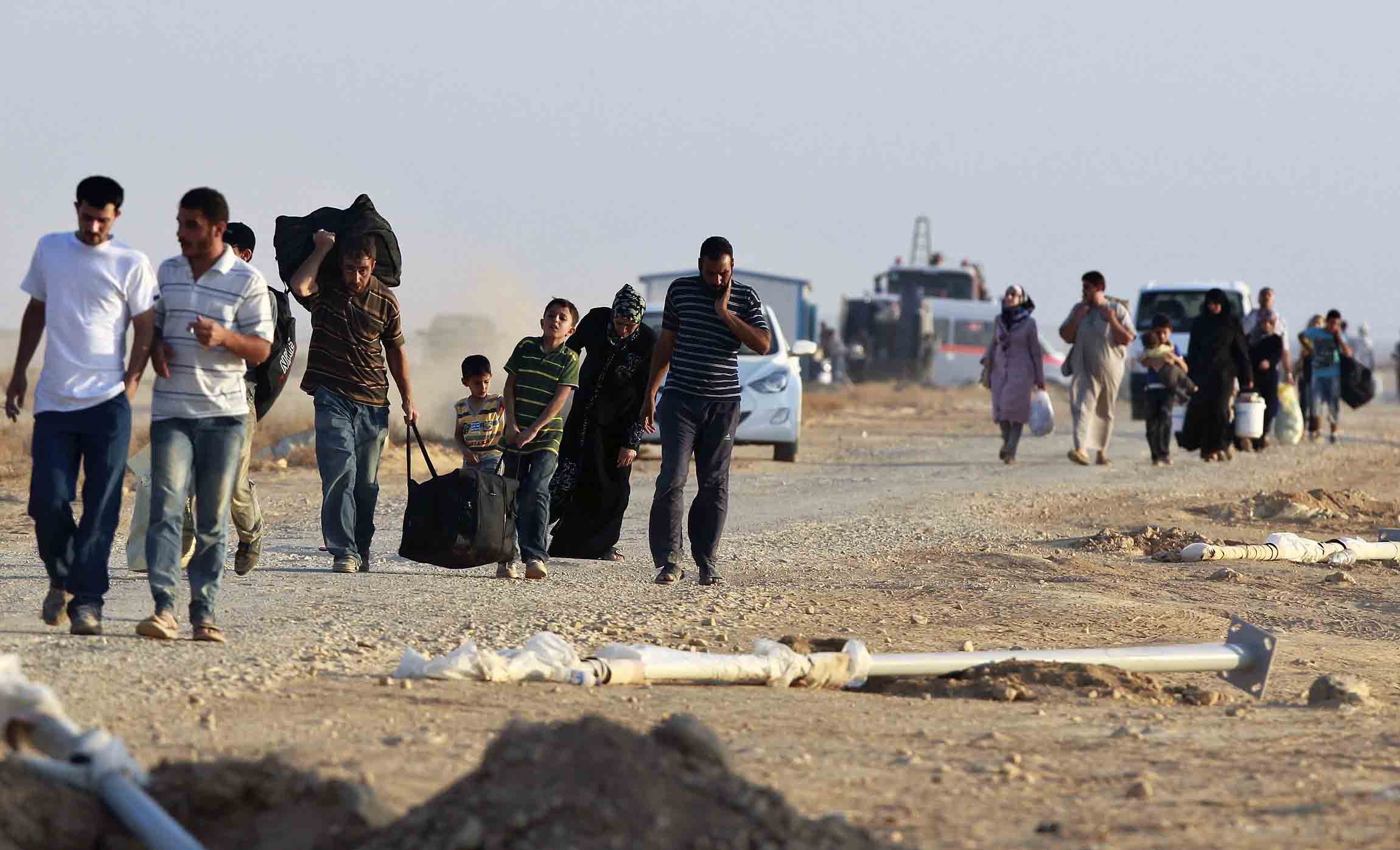 Andorra acull una nova família de refugiats sirians