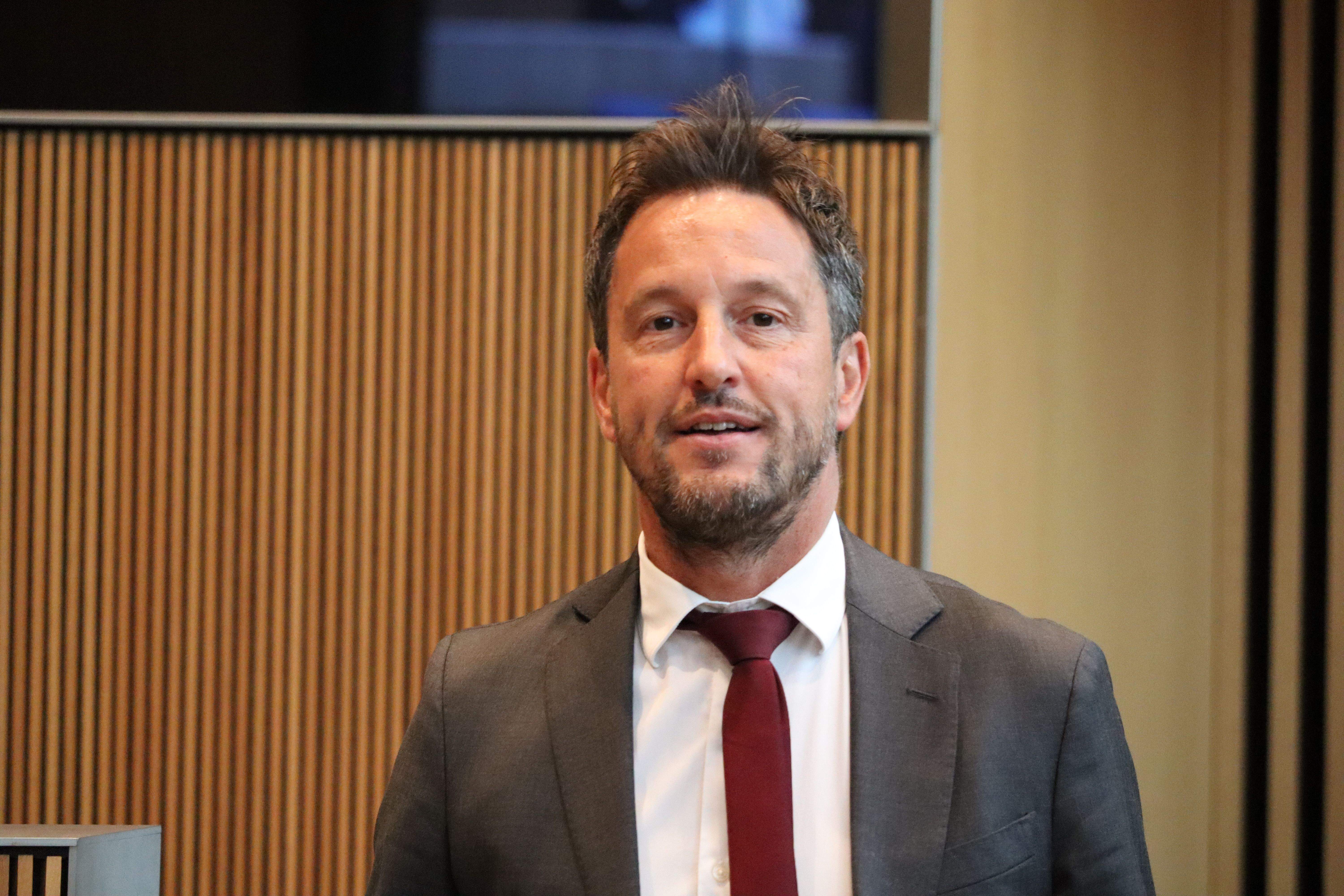 El president del grup parlamentari socialdemòcrata, Pere López