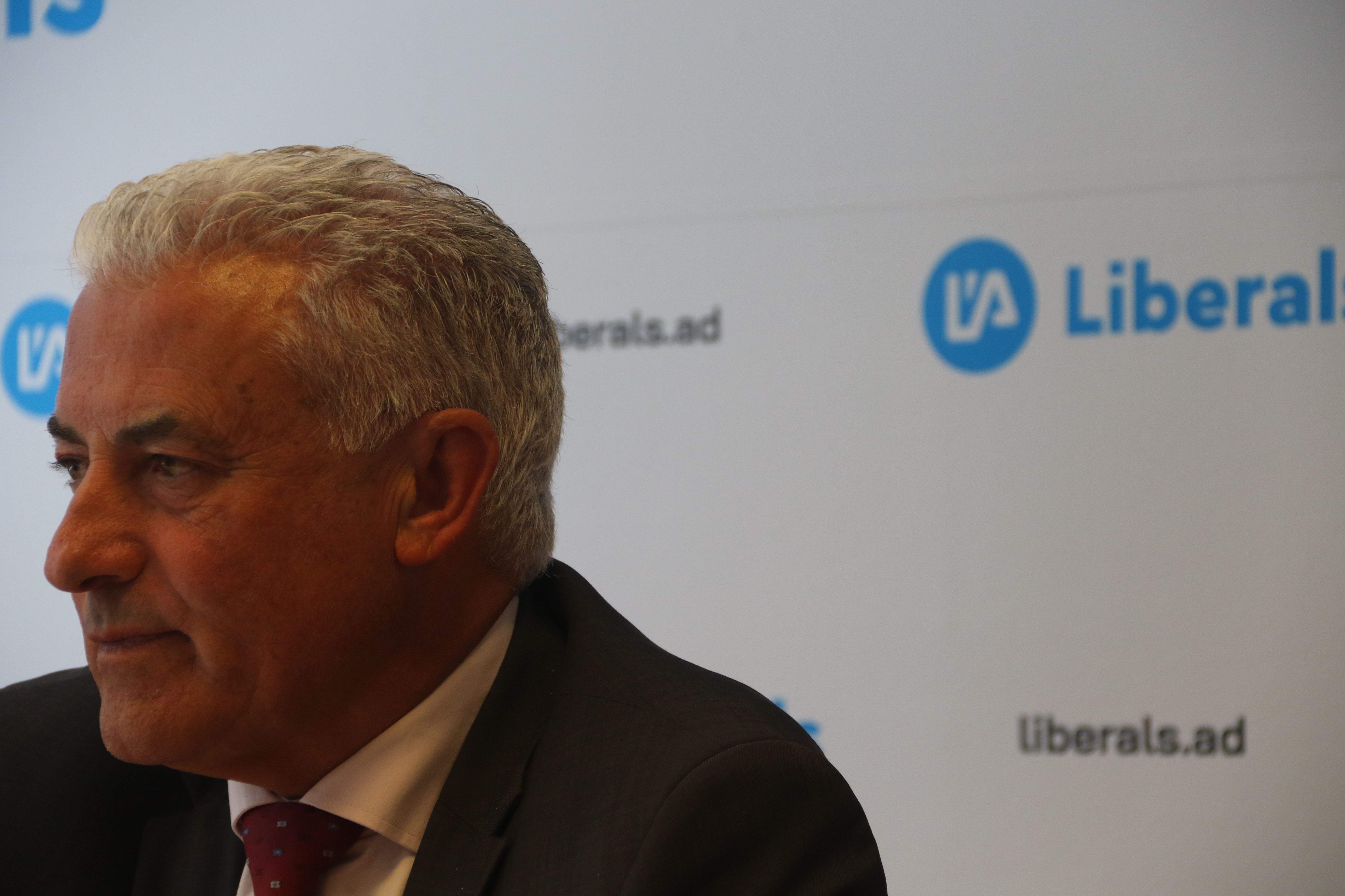 Josep Maria Cabanes en una compareixença.