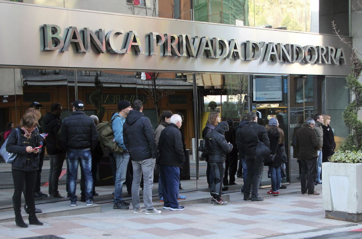 La crisis de BPA hunde a Andorra como plaza financiera internacional