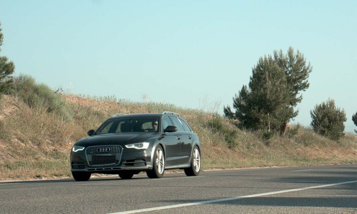 El vehicle denunciat a la C 14 pels mossos