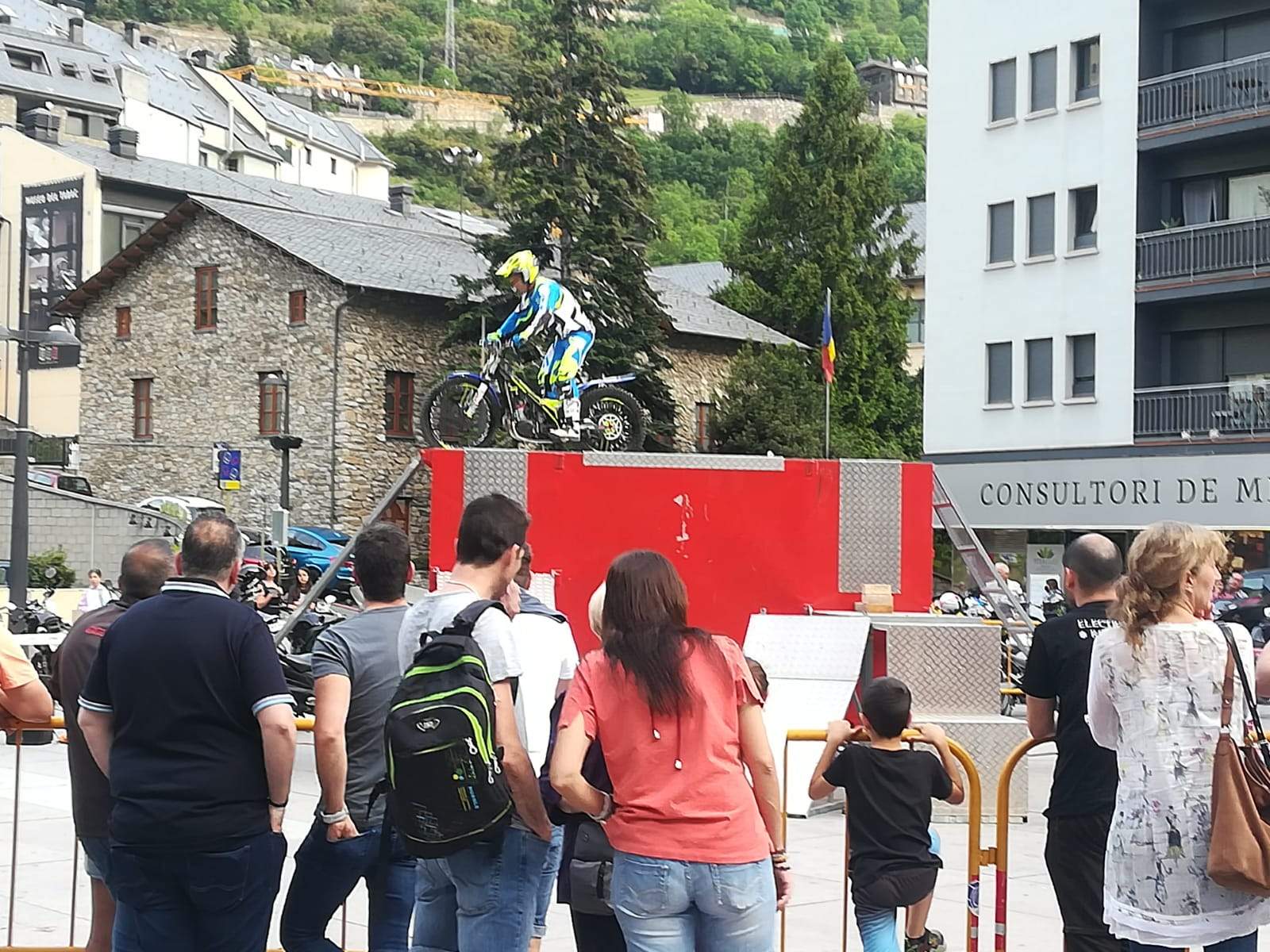 Una exhibició de trial ha estat el pròleg a la gala.