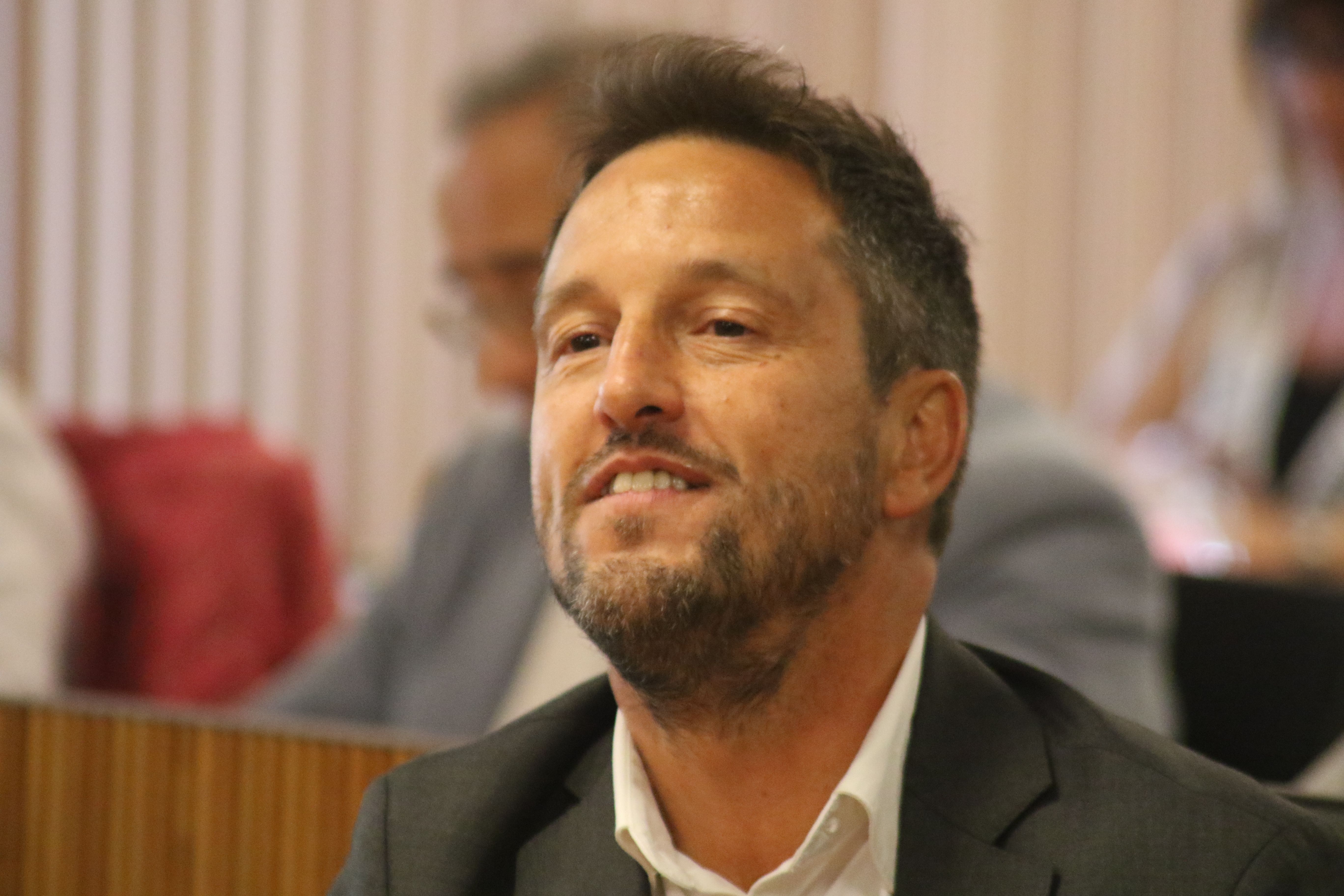 El president del grup parlamentari socialdemòcrata, Pere López.