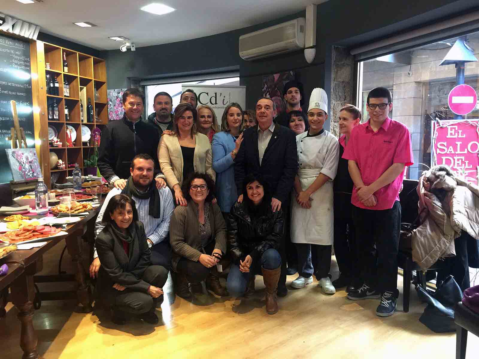 Cd\'I Liberals ressalta que els darrers anys s\'han obert més comerços que no han tancat a la capital