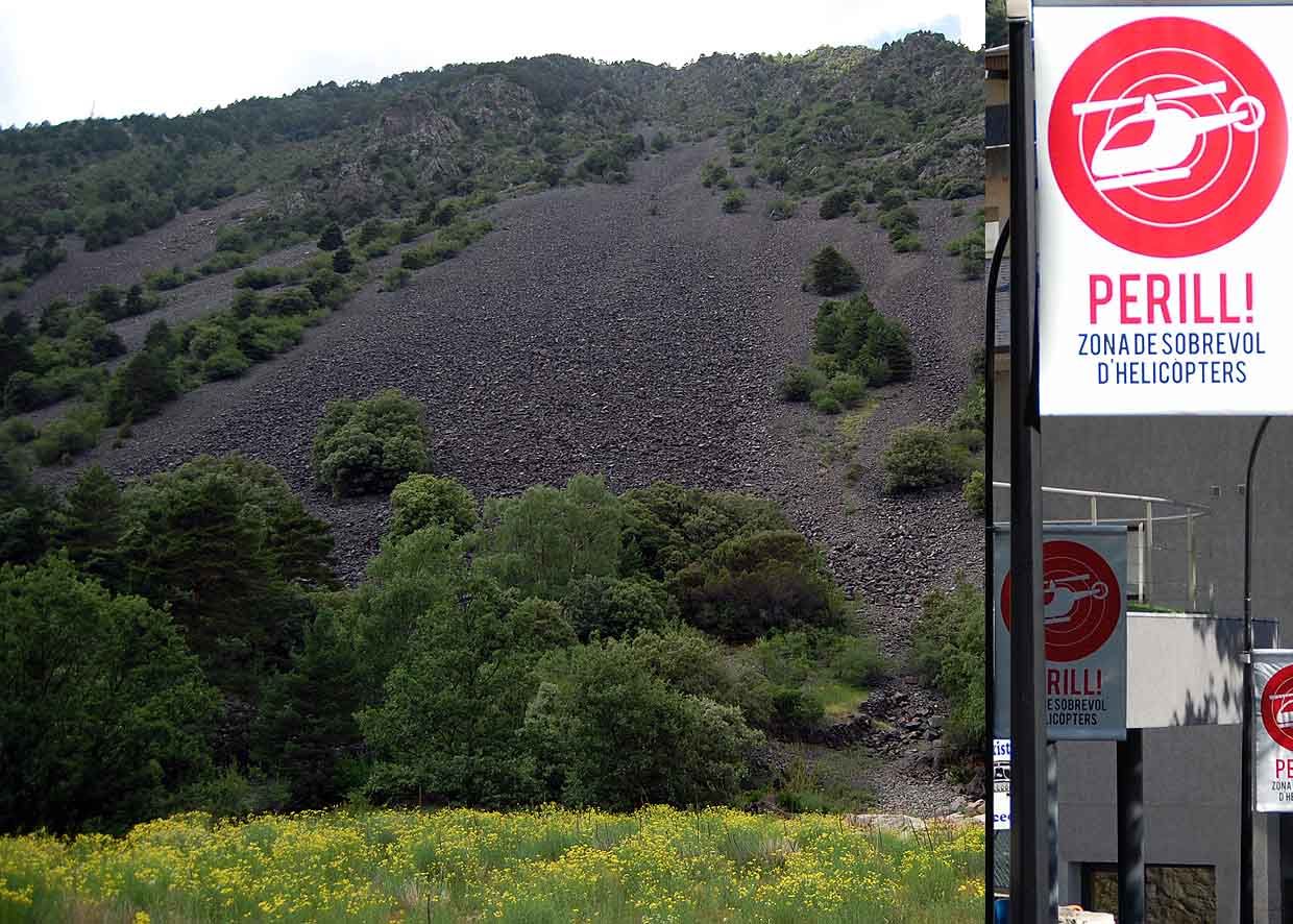 Promotors del fallit heliport al roc del Patapou impulsen ara el de Llumeneres