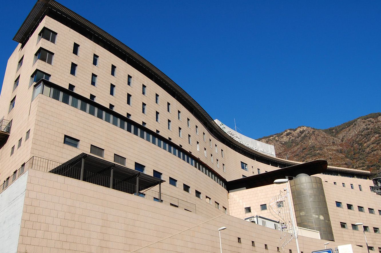 L'hospital de Nostra Senyora de Meritxell.