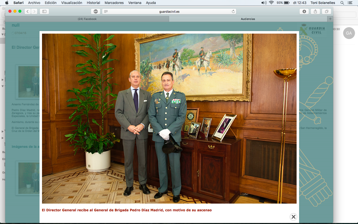 Ascendeixen a general de brigada el fins ara conseller d\'Interior de l\'ambaixada d\'Espanya