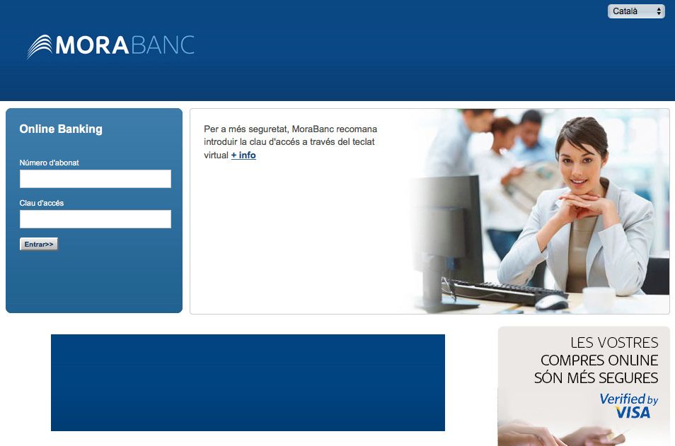 MoraBanc alerta que s\'han detectat més casos de suplantació d\'identitat per enganyar clients
