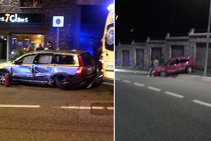 Detingut arran d\'un accident un andorrà de 21 anys que conduïa sota els efectes de drogues