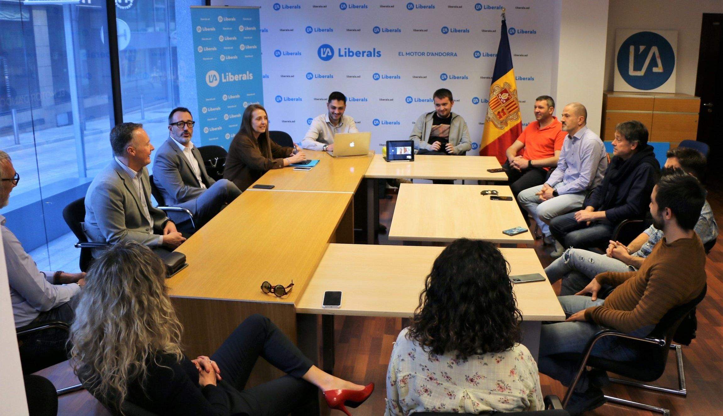 Imatge d'una de les darreres reunions de l'executiva liberal.