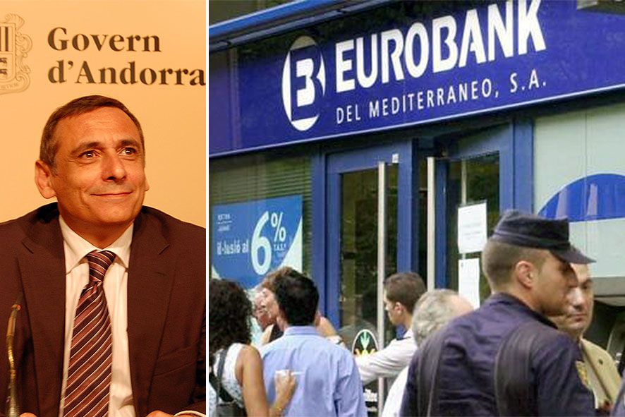 Lliguen l\'exministre Mirapeix a l\'escàndol d\'Eurobank que jutja l\'Audiència espanyola Lliguen l\'exministre Mirapeix a l\'escàndol d\'Eurobank que jutja l\'Audiència espanyola