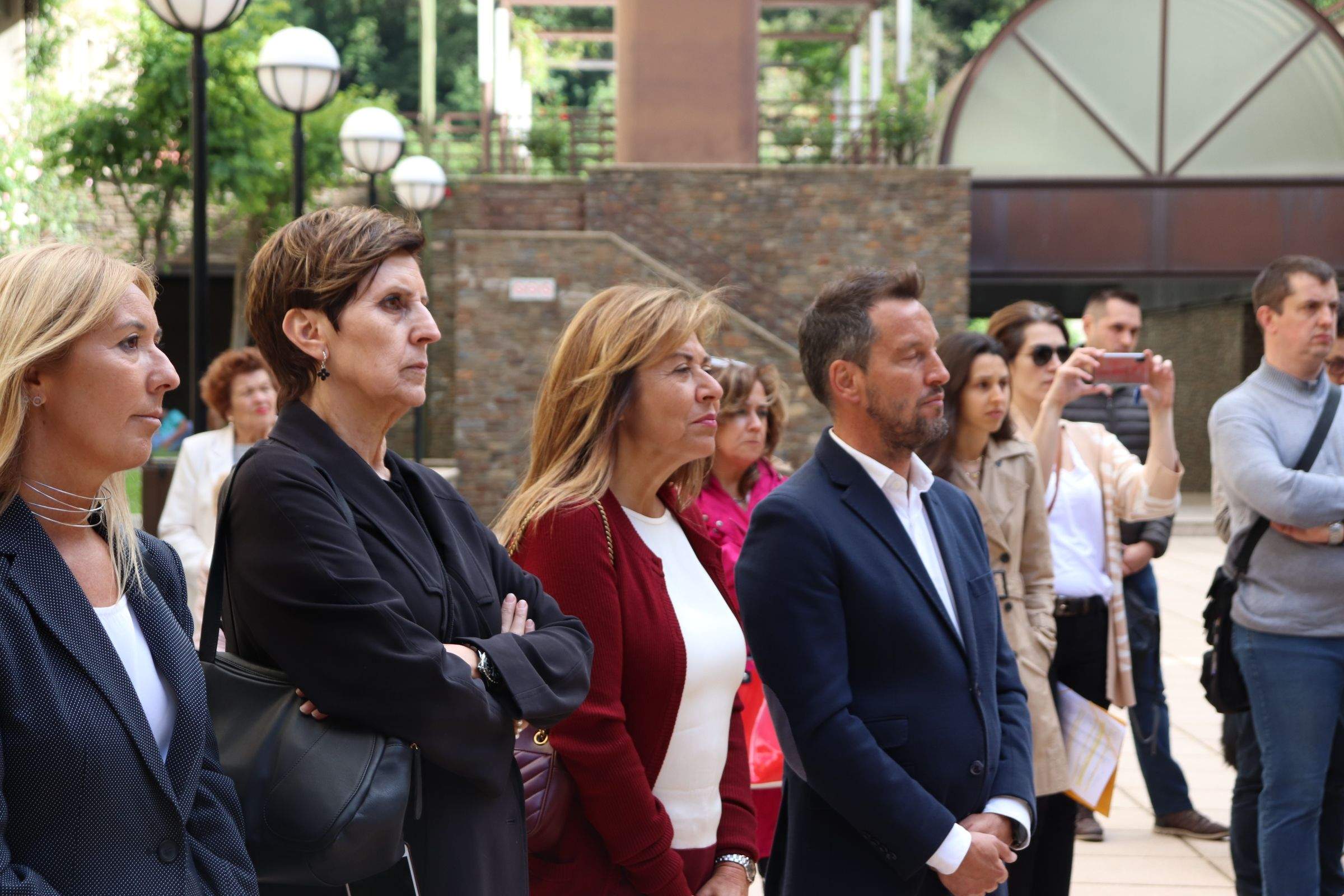 Conxita Marsol durant l'esdeveniment de Trana d'aquesta tarda.