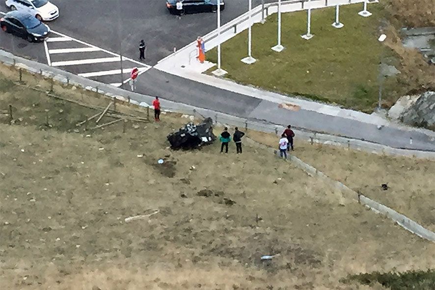 Una distracció, possible causa del gravíssim accident al port d\'Envalira