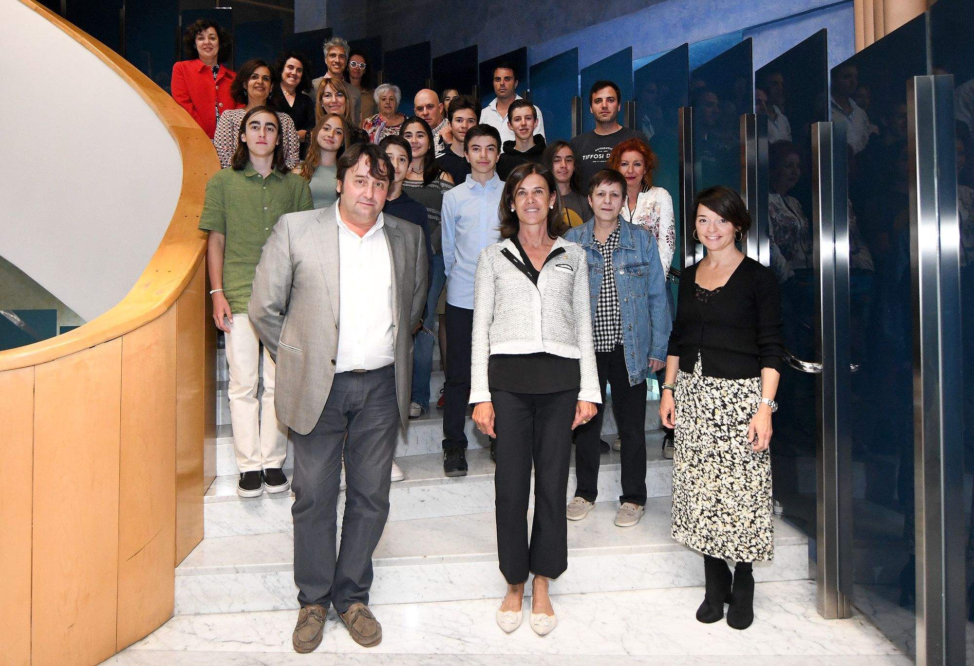 Els finalistes del premi Coca-Cola.