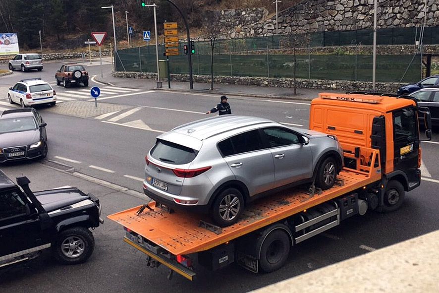 El cotxe que duien els lladres de xalets va ser decisiu per poder-los enxampar