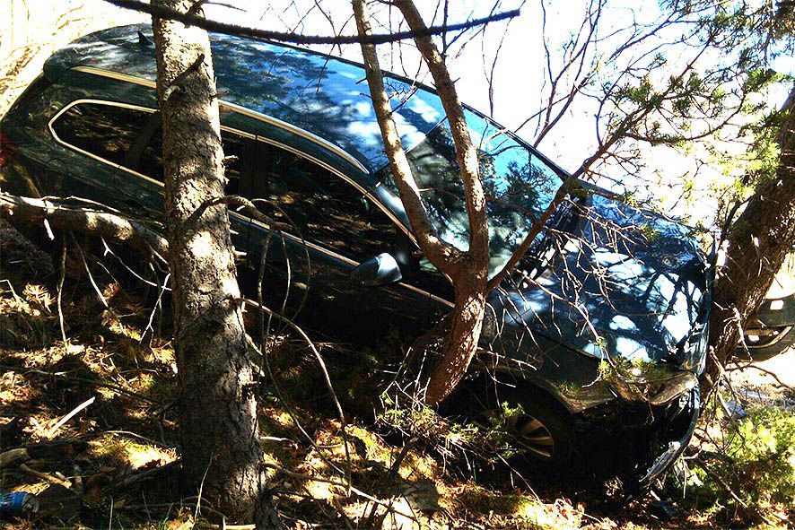 L\'avançament que ha acabat amb un cotxe trenta metres muntanya avall a Arcalís