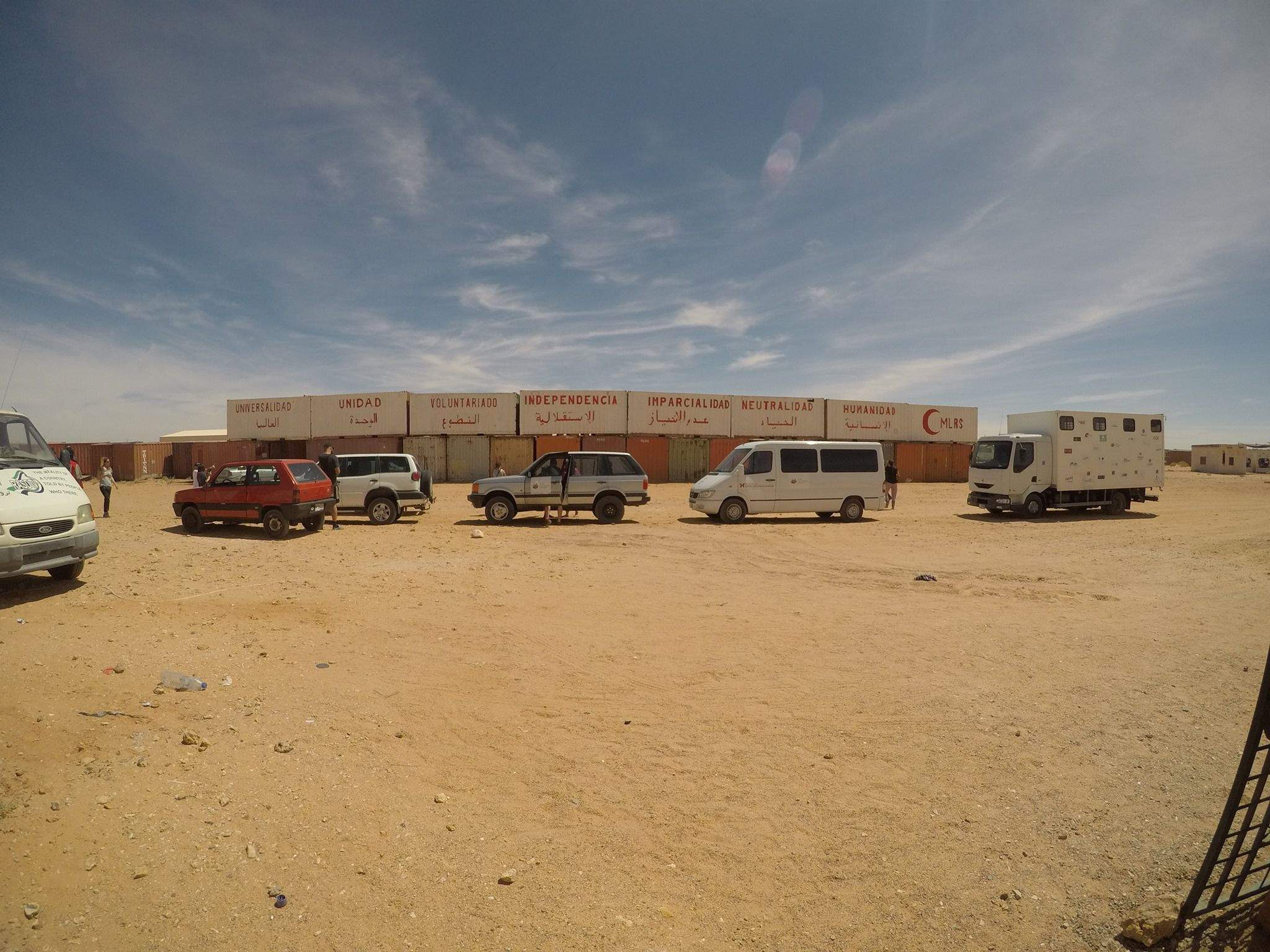 La darrera caravana (2019) en el campament.