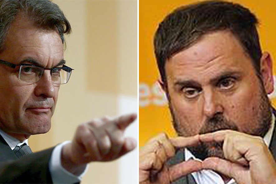 Mas i Junqueras es plantegen afegir-se a la causa contra la \'policia patriòtica espanyola\' oberta al Principat