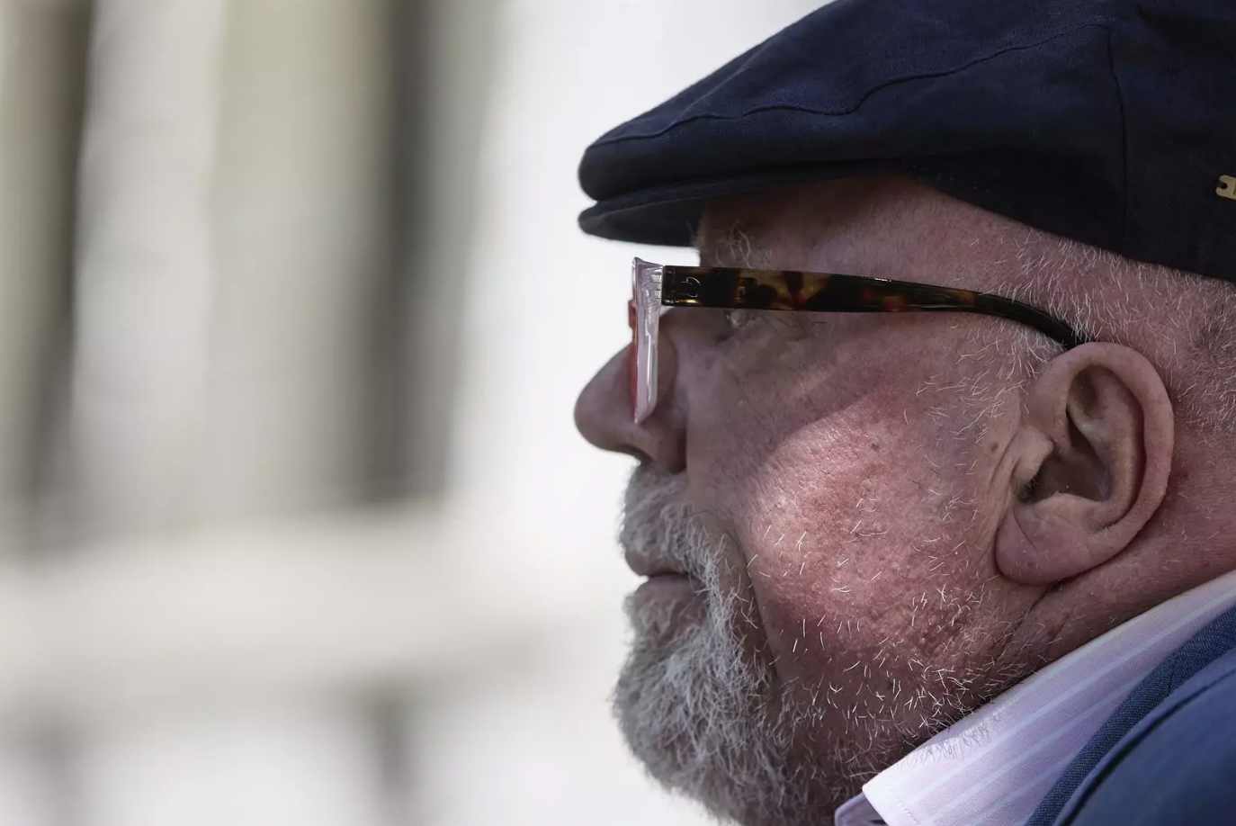 José Manuel Villarejo a la sortida de l'Audiència nacional espanyola, aquest dimecres.