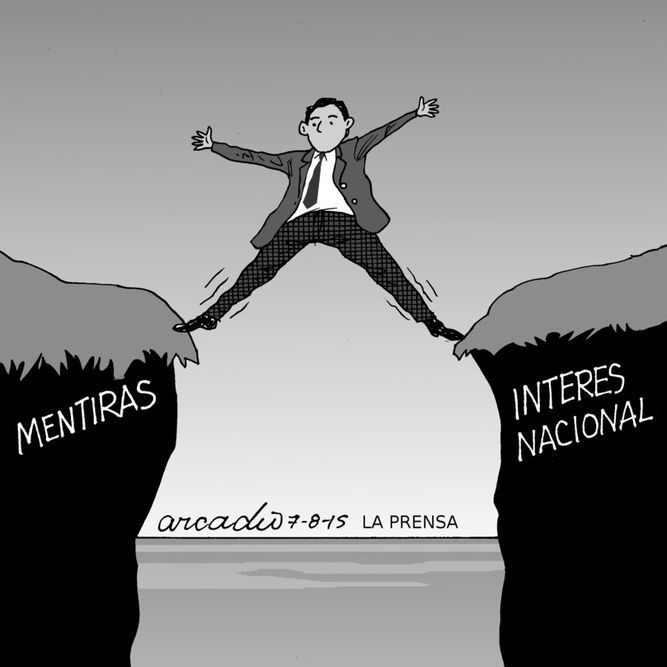 Mentiras e interés Nacional