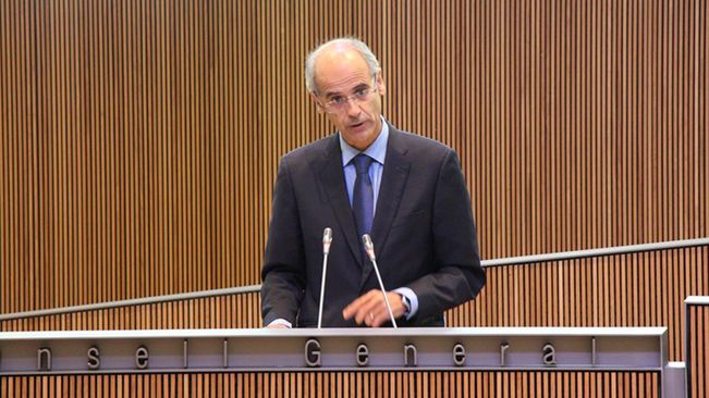 Martí demana comparèixer al Consell entre l’11 i el 15 de setembre i assegura que esgotarà la legislatura