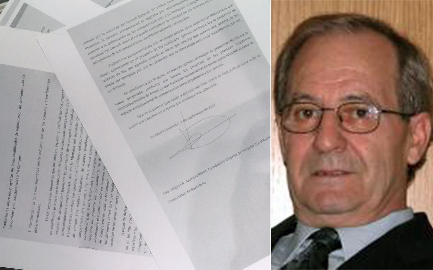 L’informe que evidencia la inconstitucionalitat de les lleis de transferències i competències descol·loca l’arc parlamentari