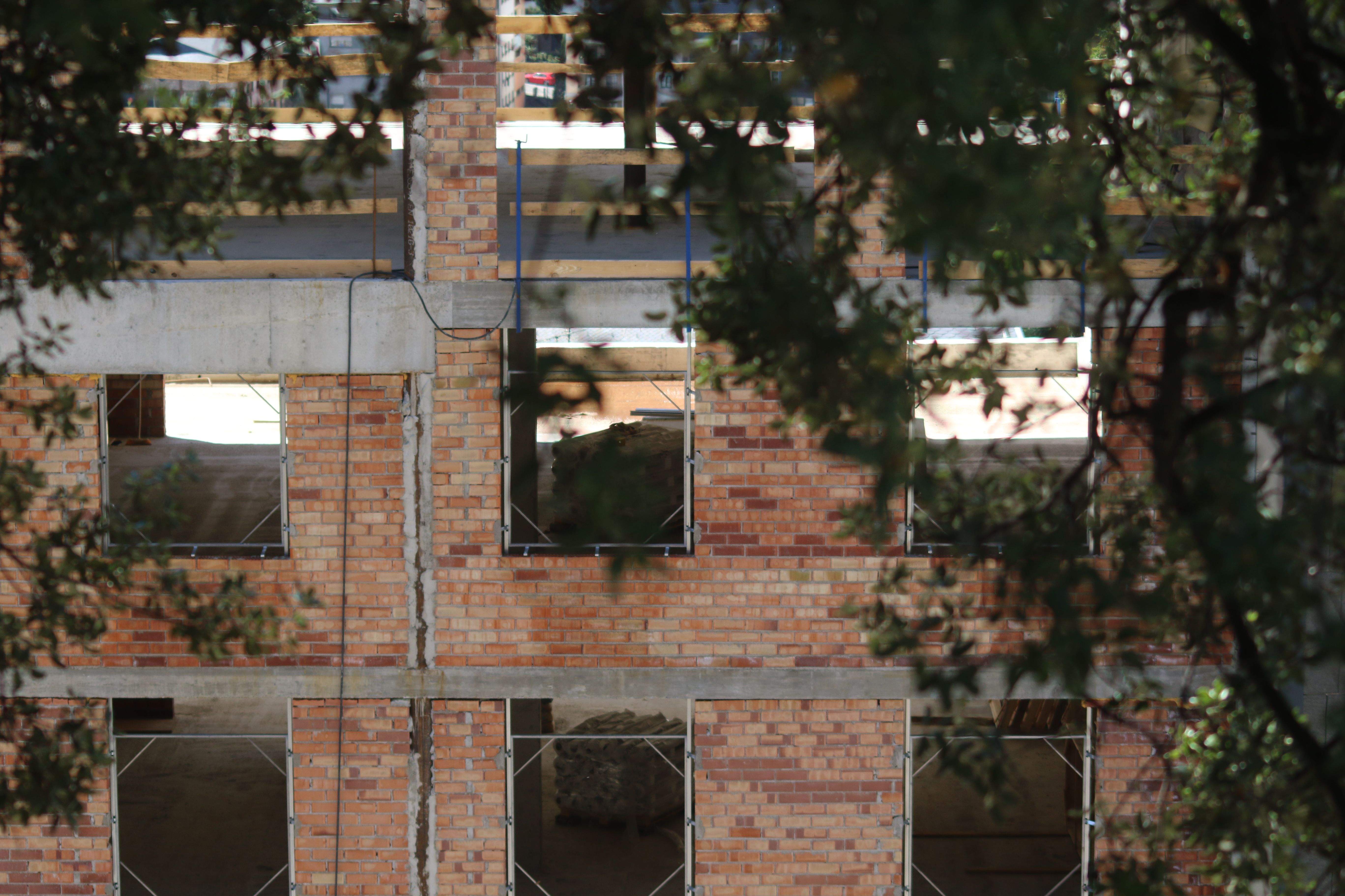 Una obra en construcció.