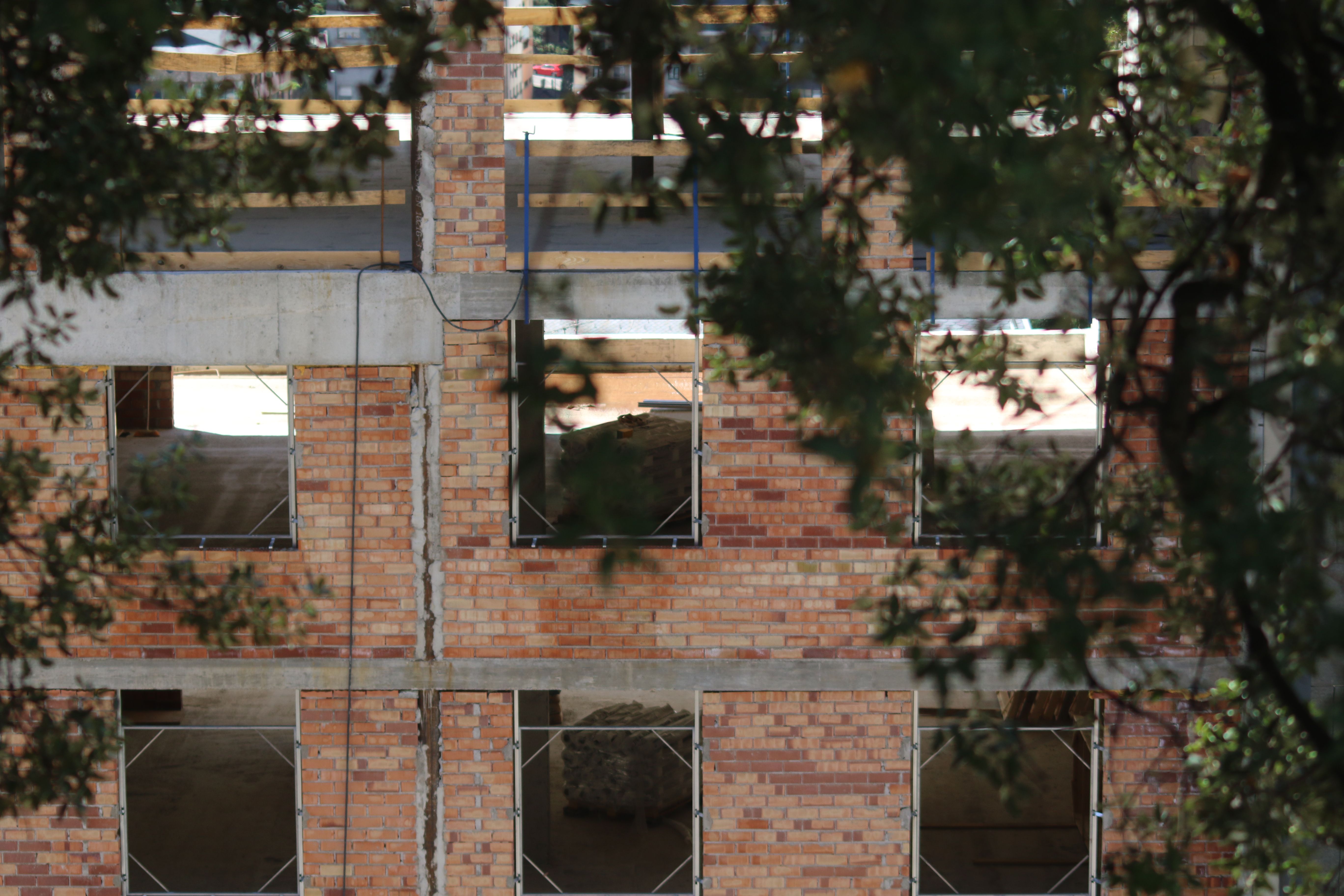 Una obra en construcció.