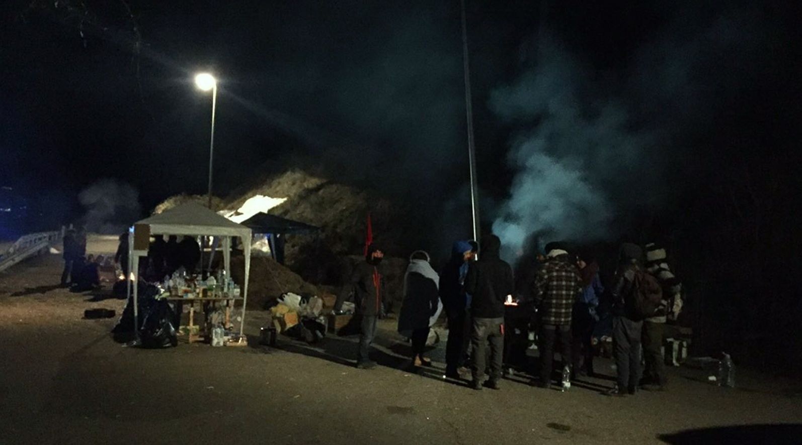 Punt i final al bloqueig a la carretera d’accés a Andorra