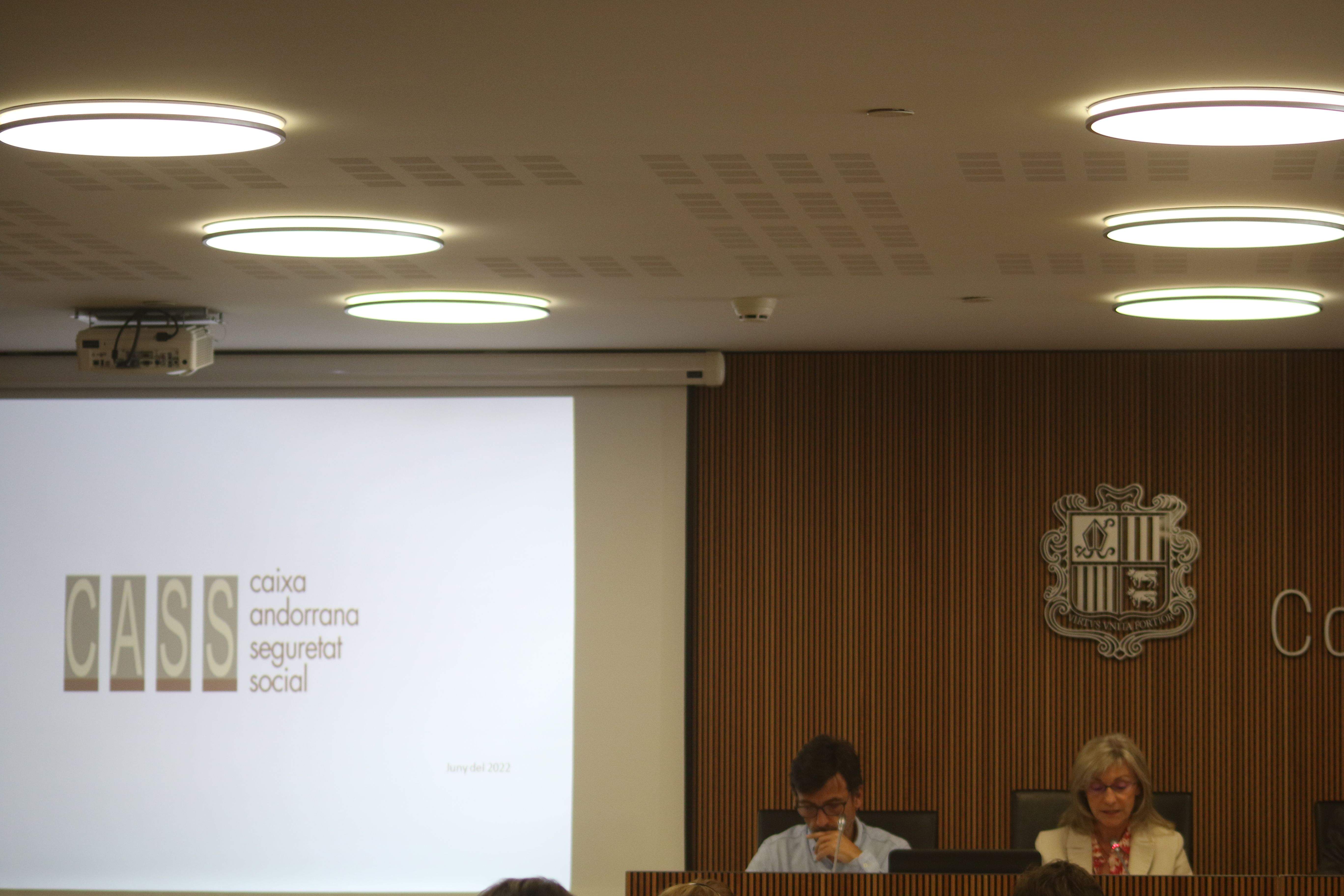 Compareixença al Consell de Jordi Cinca i Montserrat Capdevila.