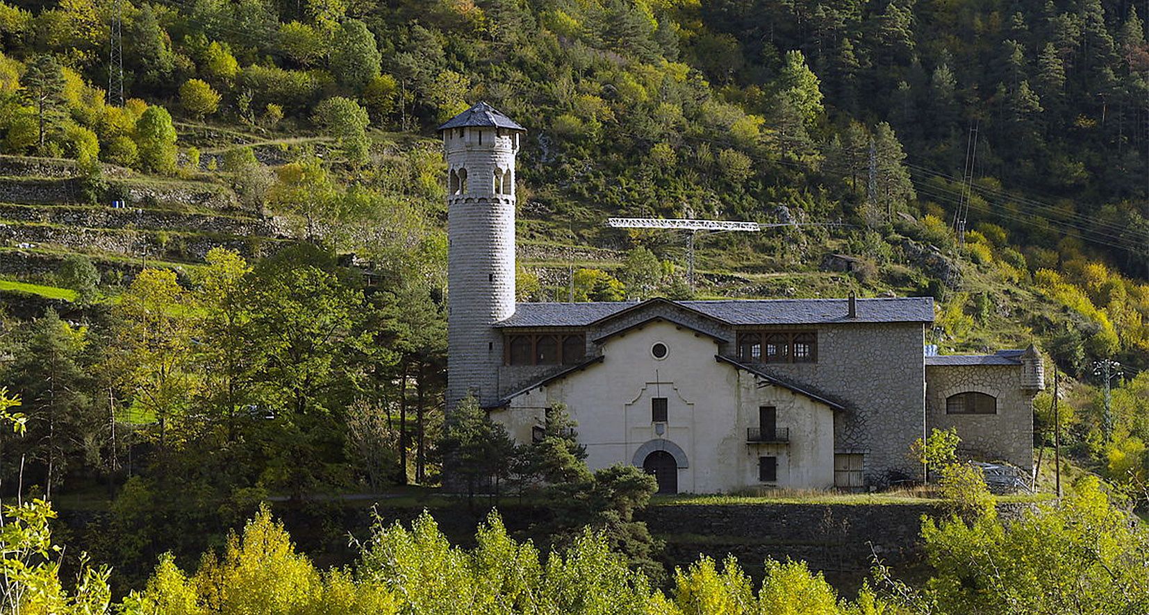 L'edifici de Ràdio Andorra.