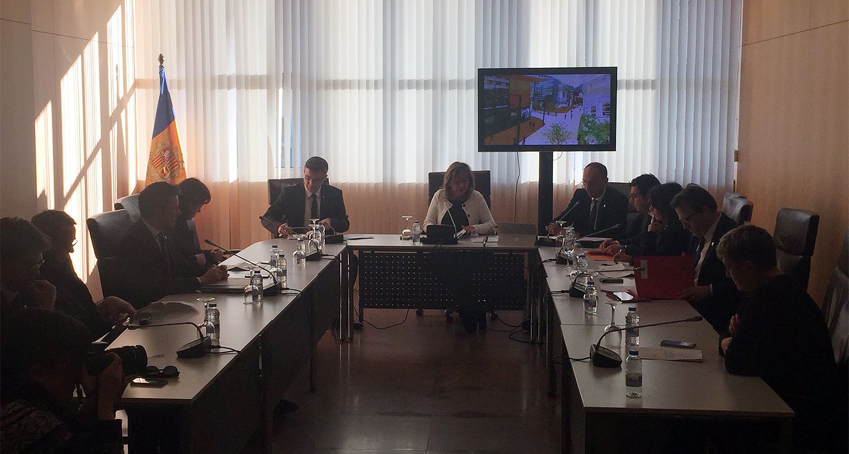 La reforma ‘cafè per a tots’ de l’avinguda Meritxell aixeca fortes crítiques de l’oposició i amenaça amb una ‘primavera calenta’