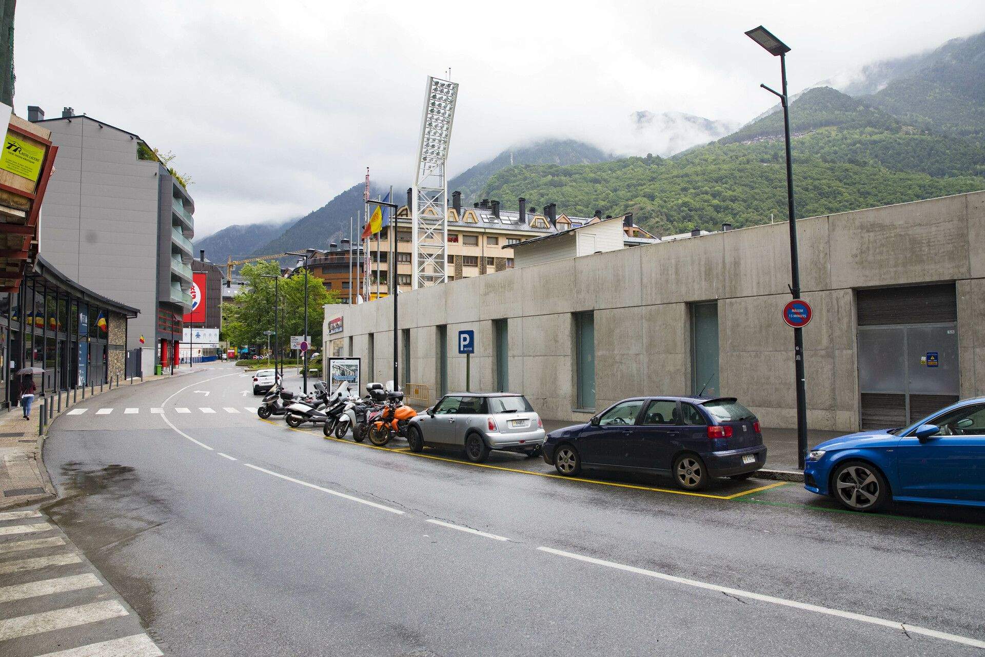 Una imatge d'arxiu de la Baixada del Molí.