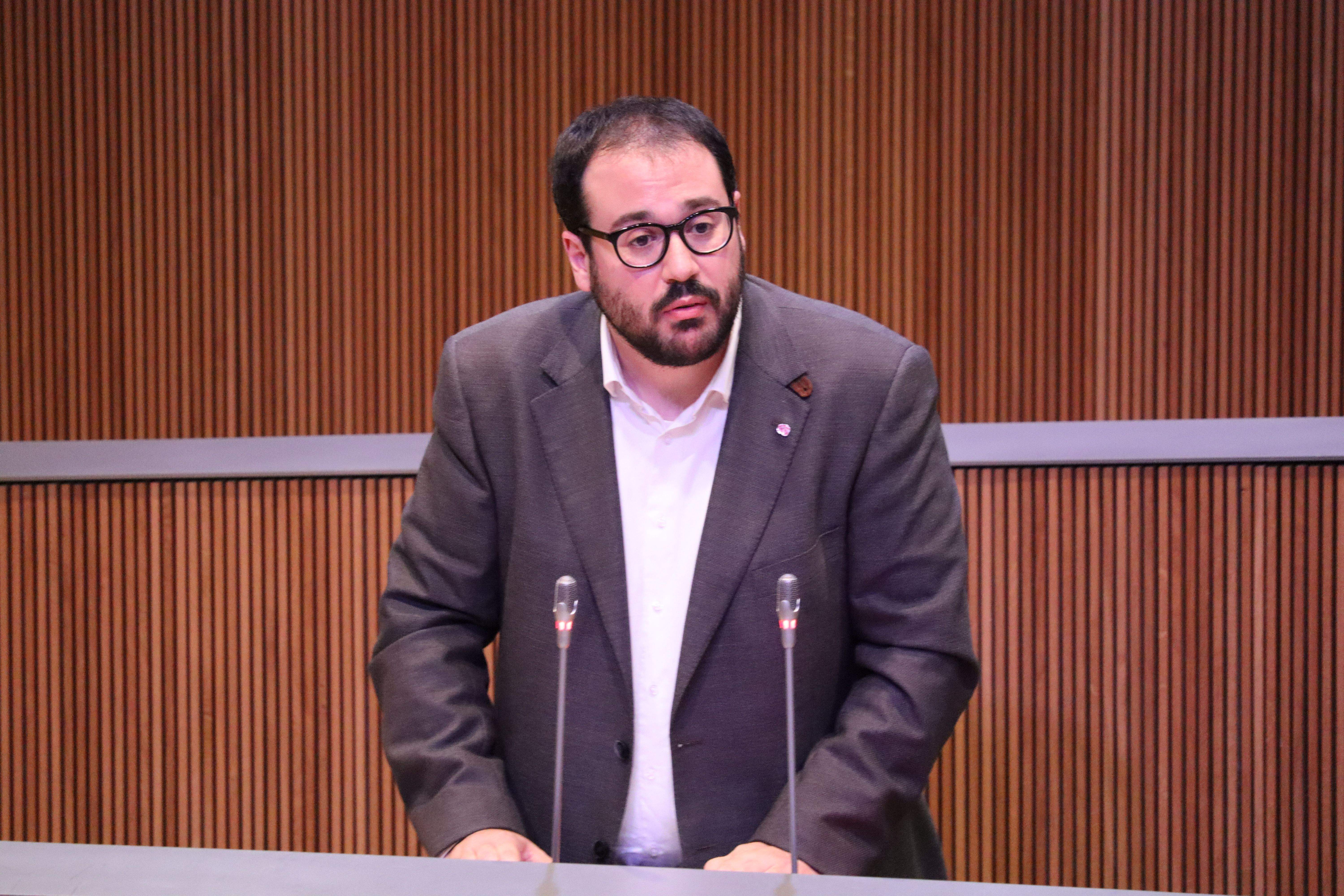 El conseller socialdemòcrata, Carles Sánchez.