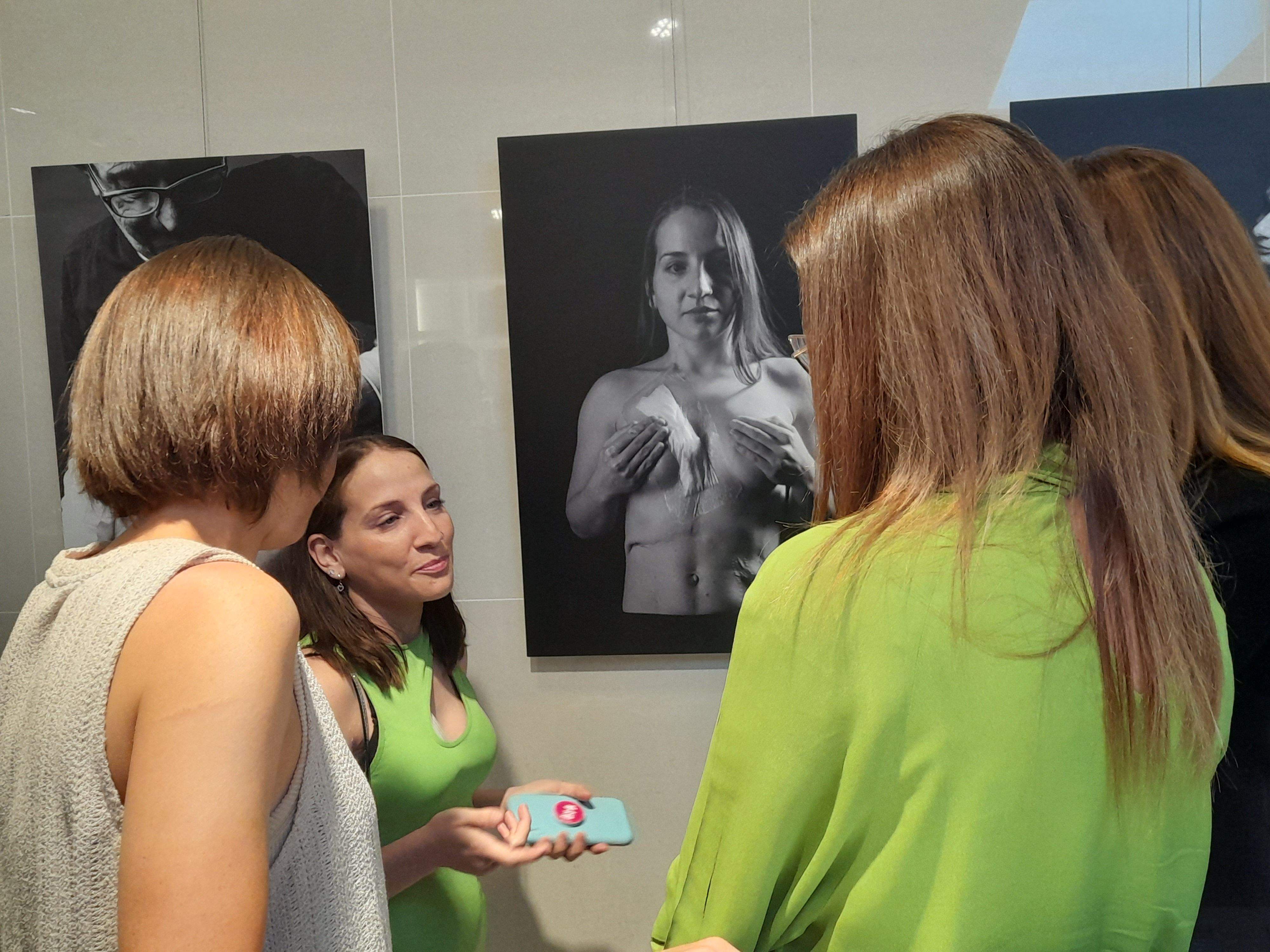 La portaveu del Sindicat, Rebeca Bonache.
