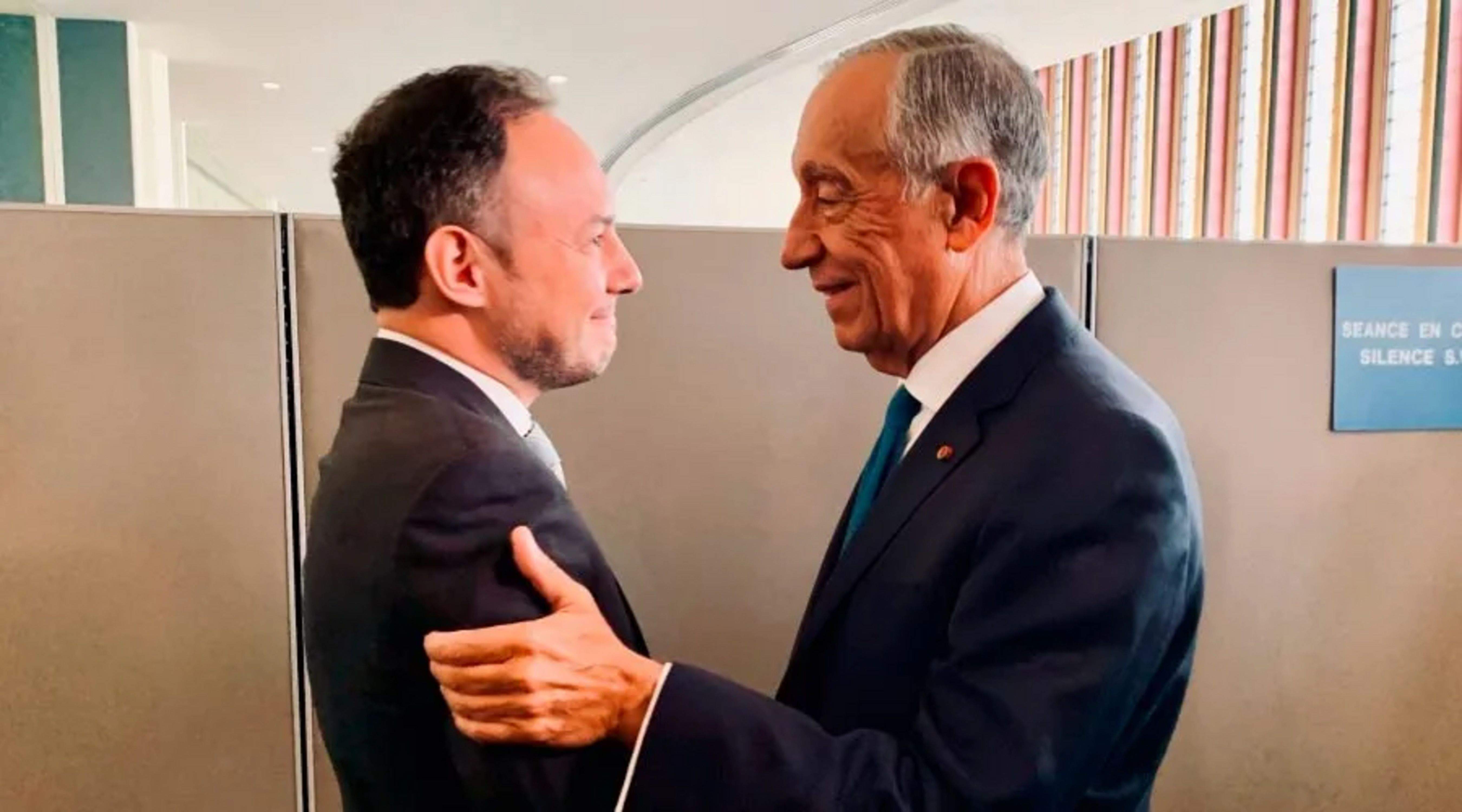 Xavier Espot no podrà rebre en aquesta ocasió Marcelo Rebelo de Sousa.