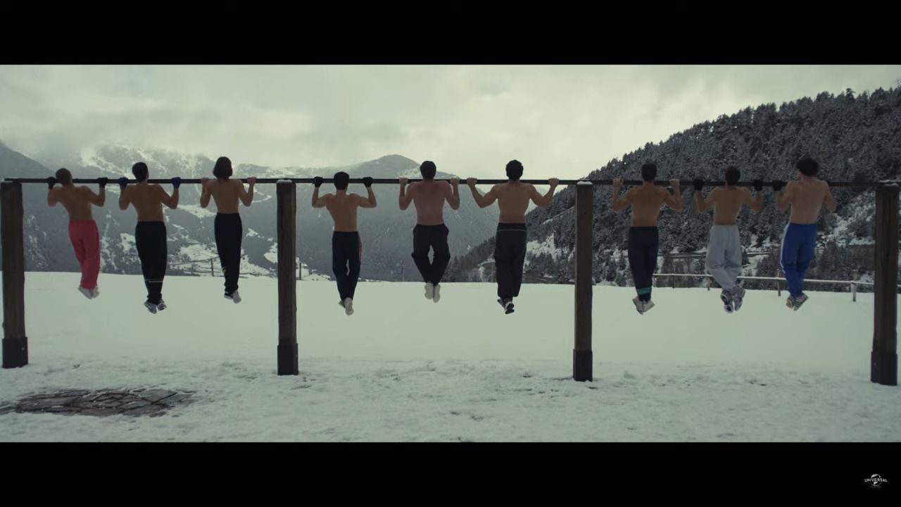 Una de elsz escenes del tràiler rodades a Andorra.