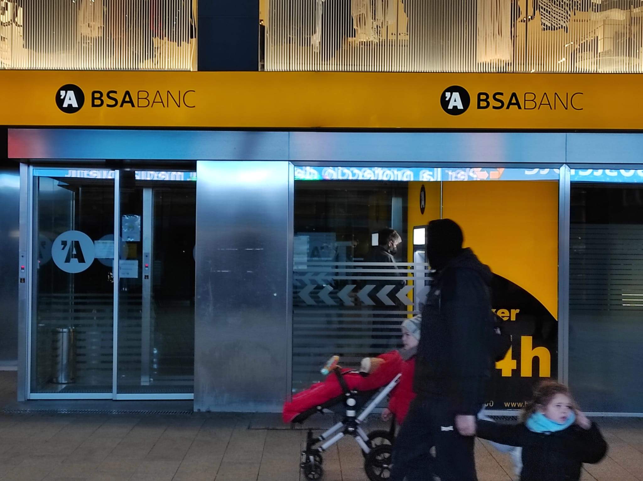 Una oficina de BSABanc.