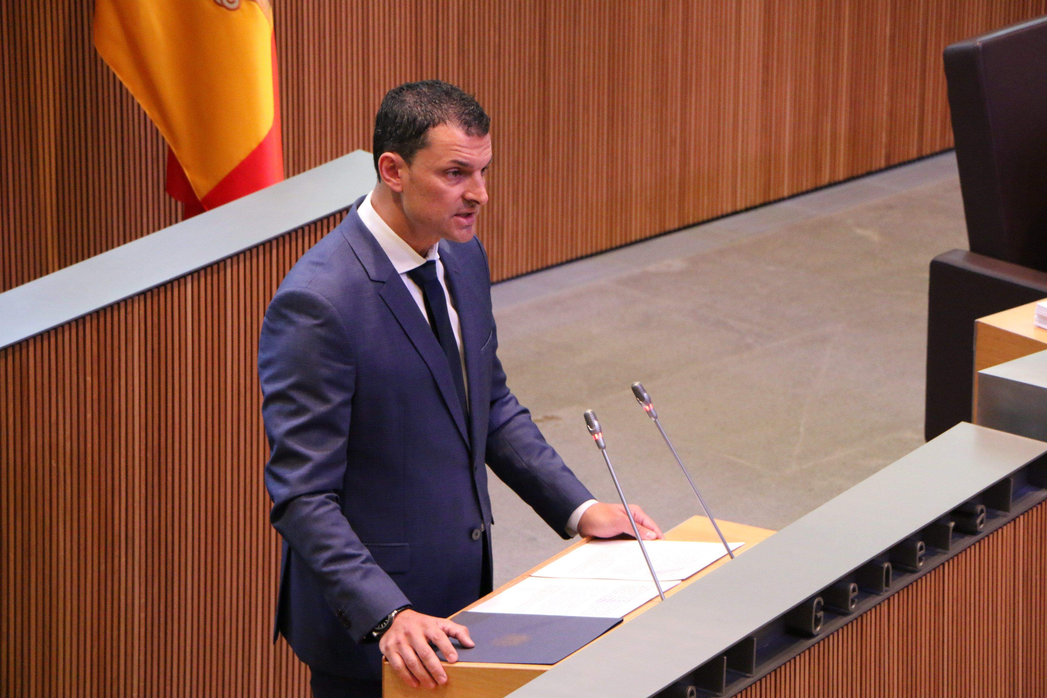 El ministre de Presidència, Economia i Empresa, Jordi Gallardo