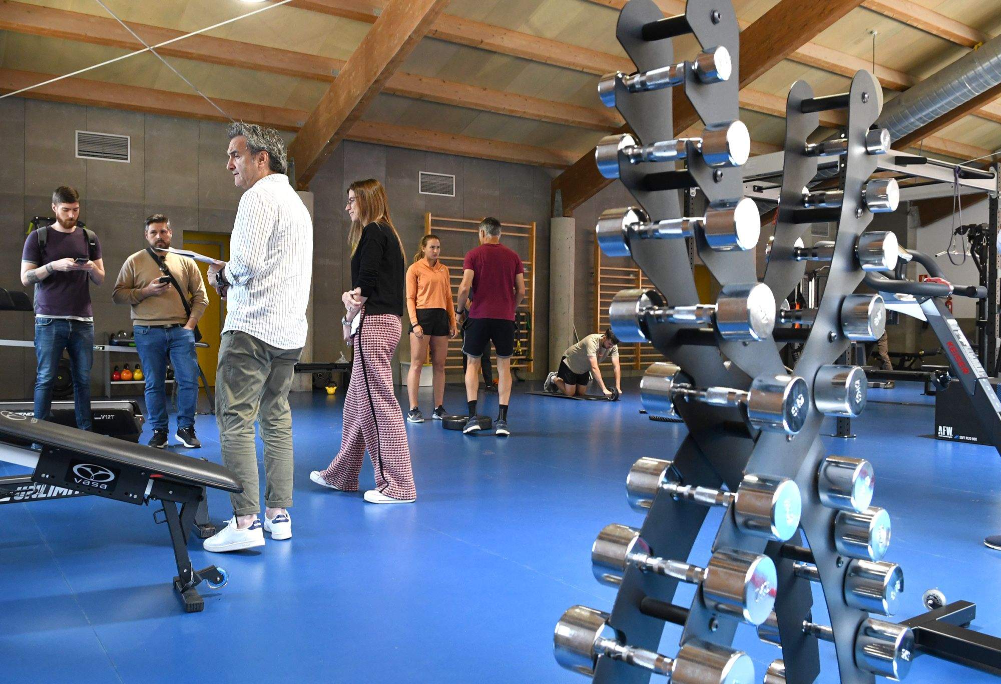 Instal·lacions del CTO d'Ordino, durant una visita institucional.