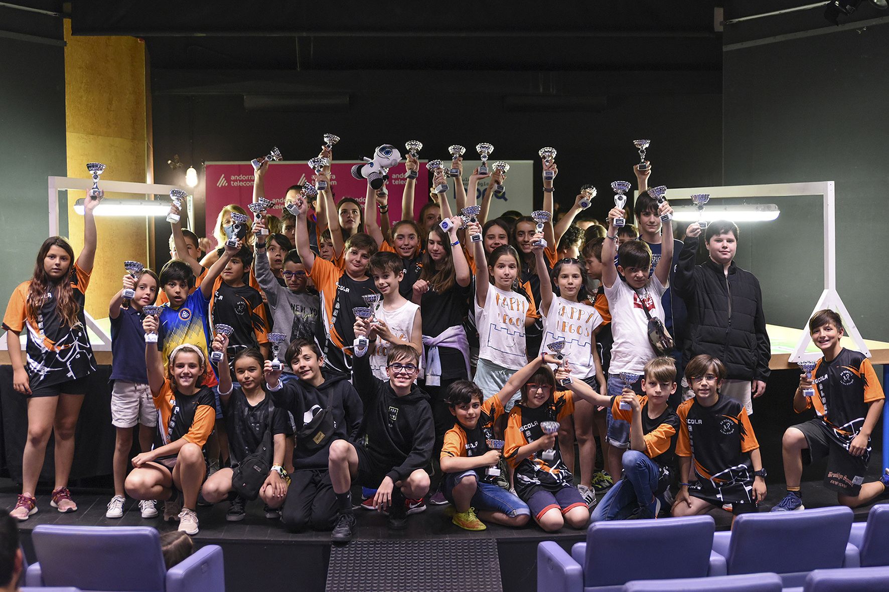 Els equips guanyadors.