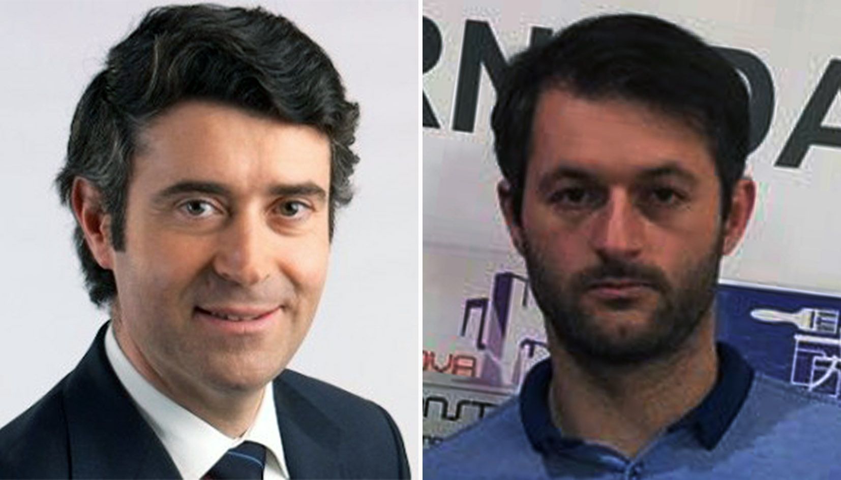 El secretari d'Estat de les Comunitats Portugueses, José Luís Carneiro (esquerra), i el nou conseller del col·lectiu a Andorra, José Manuel da Costa.