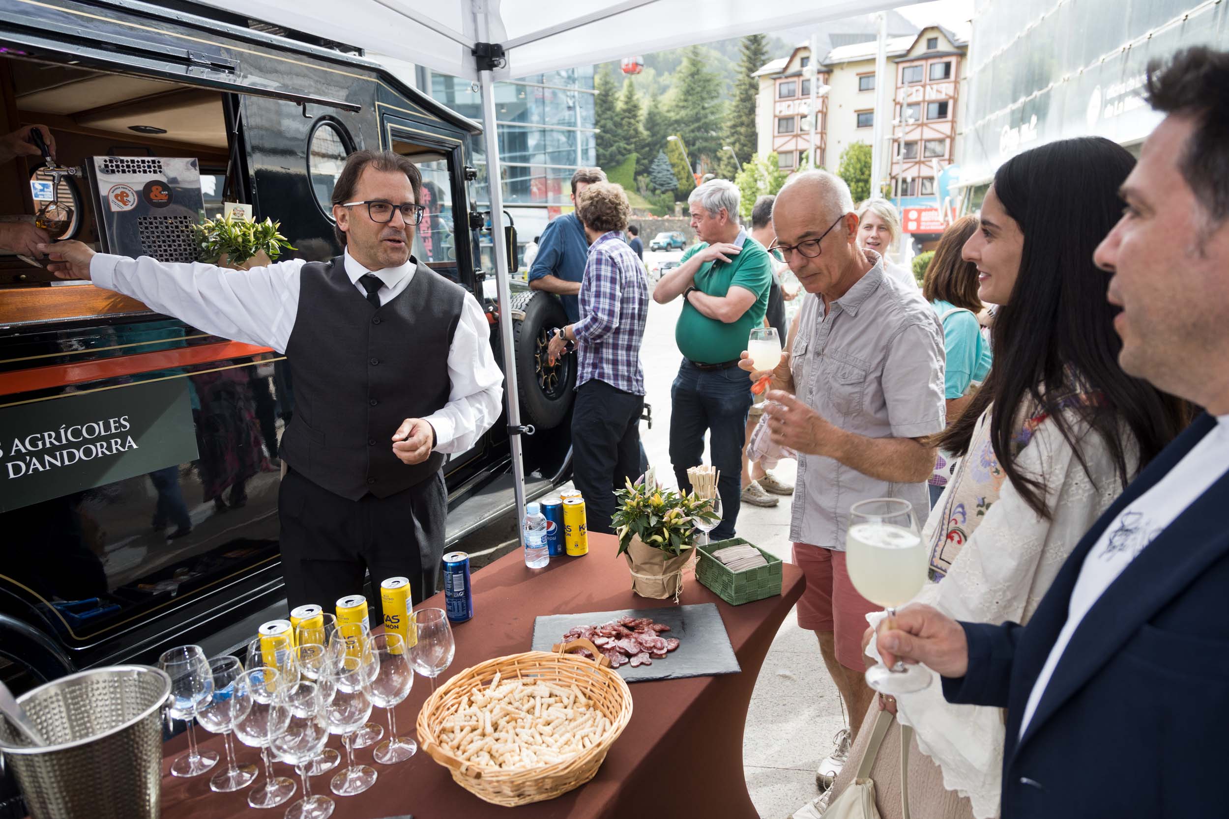 La presentació ha comptat amb diverses parades.