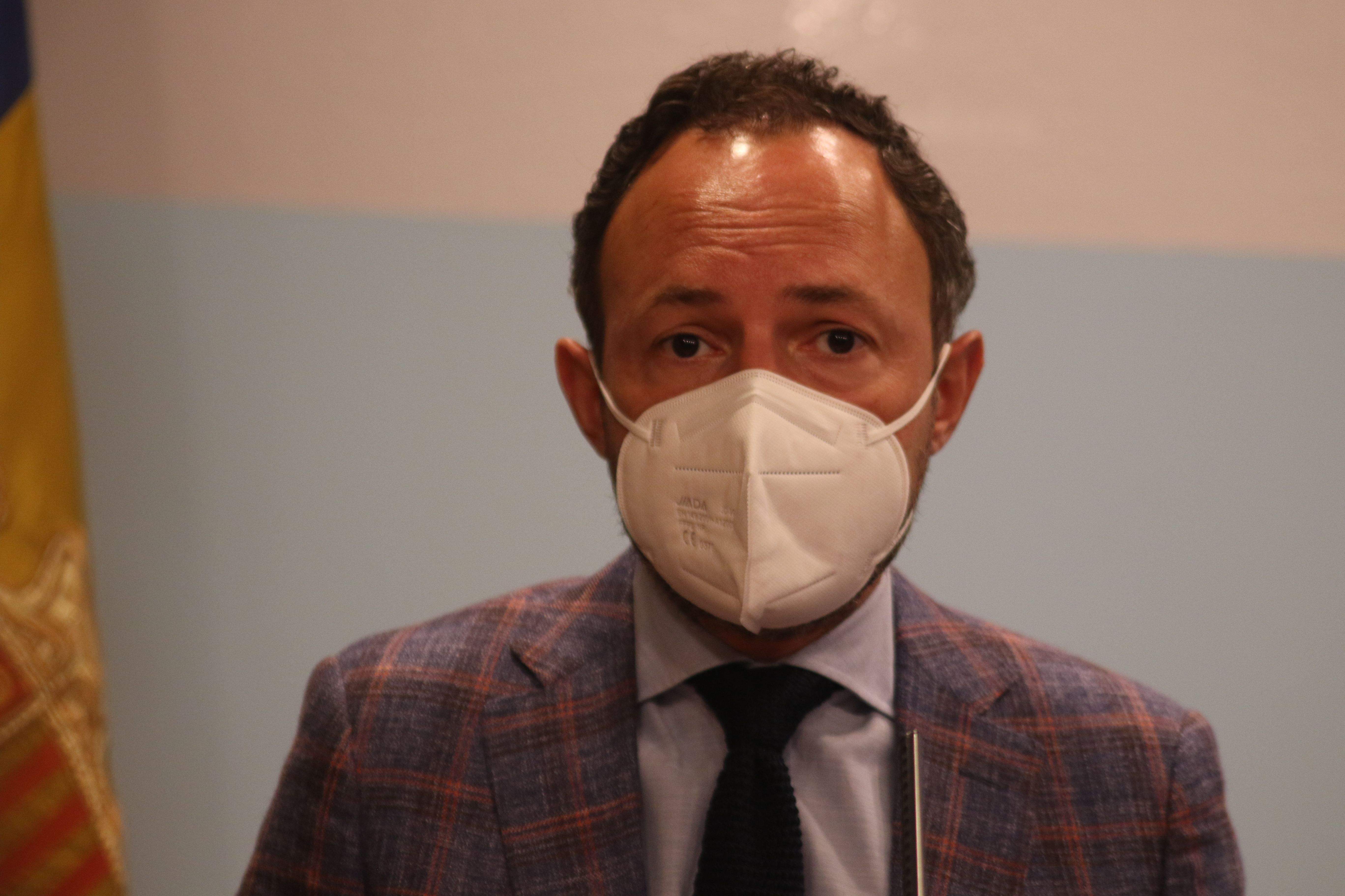 El cap de Govern, Xavier Espot, ha comparegut 'de sorpresa'.