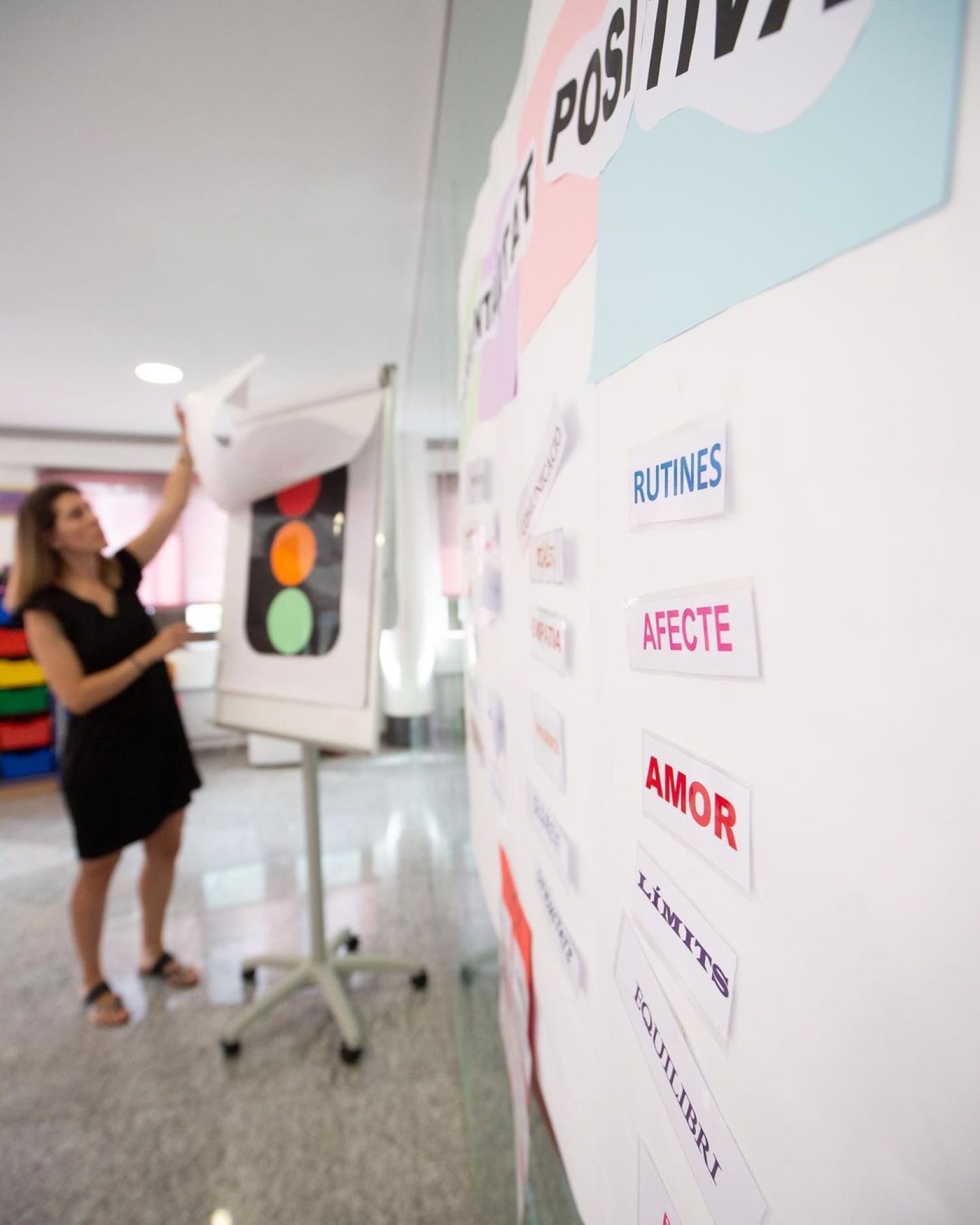 Instant d'una de les sessions del programa.